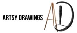 artsy drawings logo and name