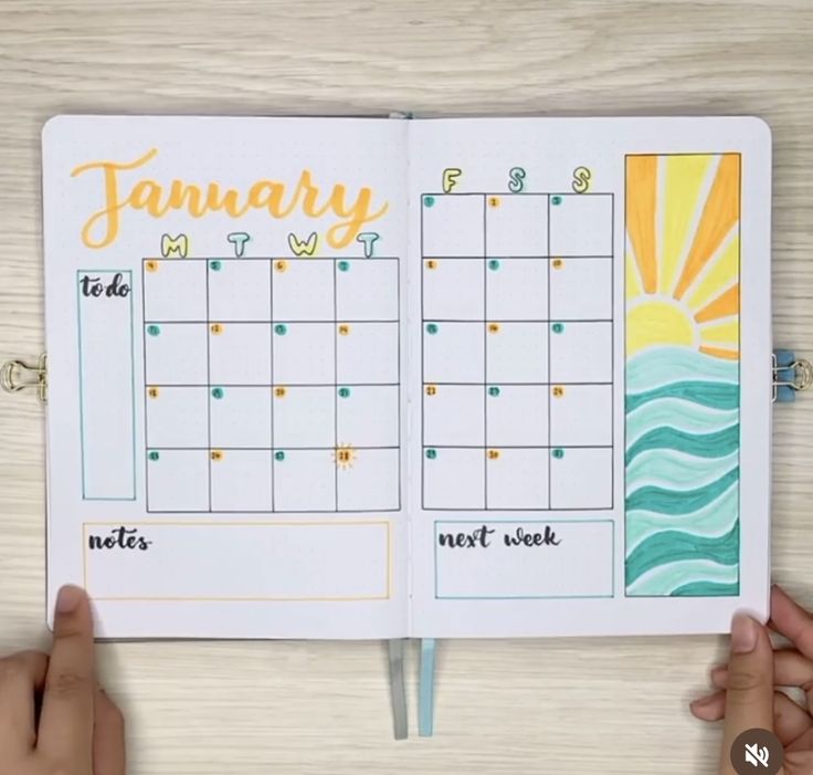 summer aesthetic bujo bullet journal ideas page