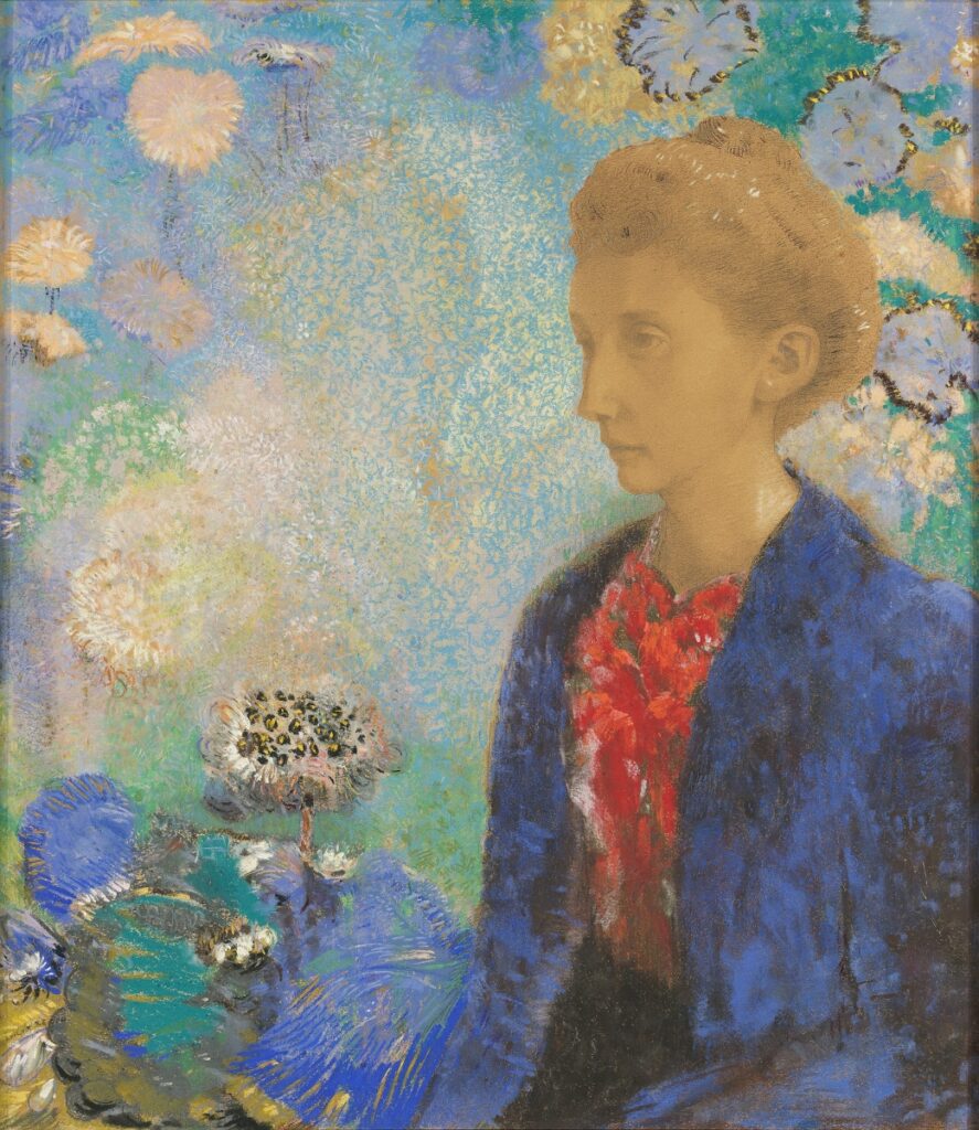 Odilon Redon executed this pastel portrait of the wife of his patron and friend, Baron Robert de Domecy. Reflecting Redon's fascination with underwater life, like the zodiac Pisces, the ethereal blues,  greens and purples, also create an aquatic world with hidden depths, representative of the symbolist art style. Which zodiac is the most artistic? 