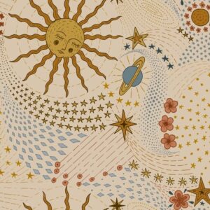 astrology art sun moon zodiac