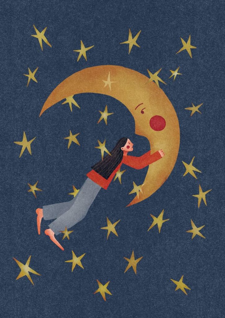 me and the moon by Hannah Javadi Which zodiac is the most artistic? Entrancing freedom of flight by Tullio Crali praises technology and flight engineering with the futurism art style. This blue sky features a distorted plane flying right at the viewer