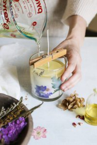 diy candle making inspo for girls night