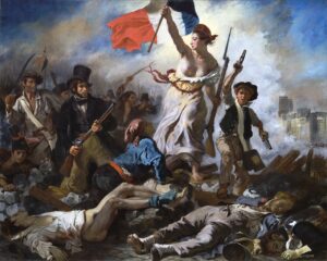 Lady Liberty Leading the People - Delacroix