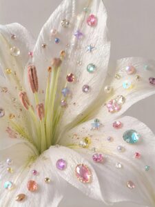 surreal and floral