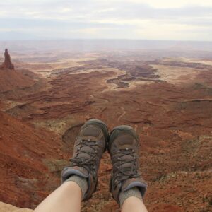 surreal canyonlands national park utah and hiker boots Merrills Photo by Brianna Eisman artsy drawings about me quotes about art