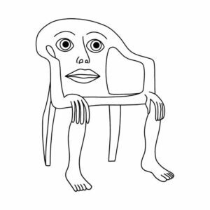 brainrot art on artsydrawings.com about jackson pollock