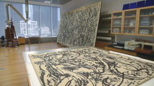 jackson pollock brainrot art 