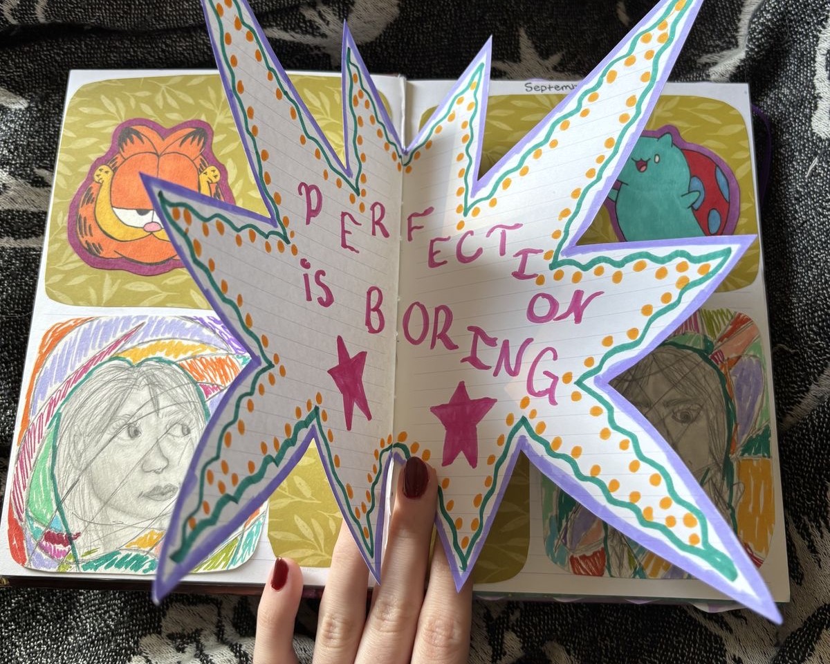 junk journal perfection is boring artsy drawings article