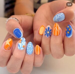 fruity and fresh nail designs for summer