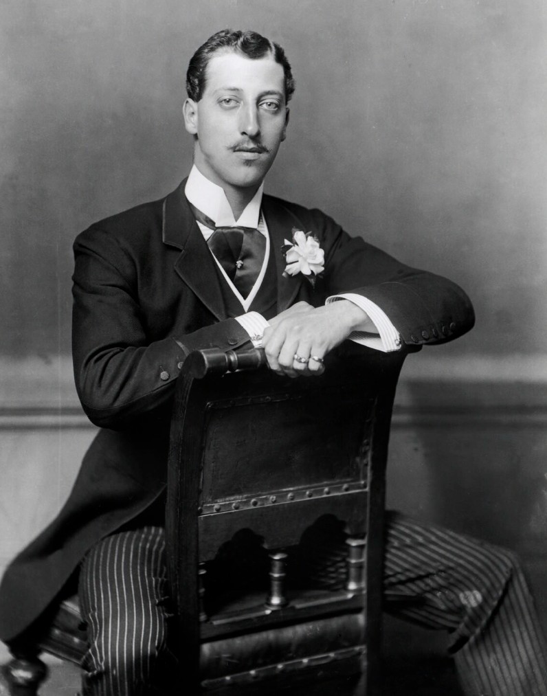 Prince Albert Victor Prince Albert Victor, Duke of Clarence and Avondale by Alexander Bassano half-plate glass negative, late 1880s