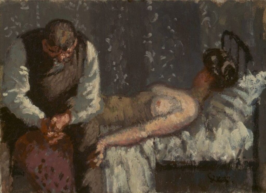 Walter Sickert, What Shall We Do For The Rent Walter Sickert Jack the Ripper artsy drawings