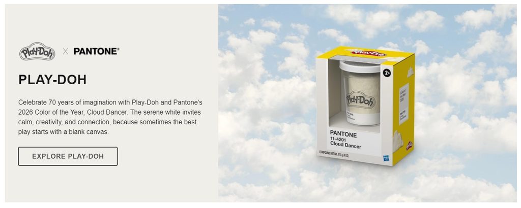 Play-Doh Pantone Collab